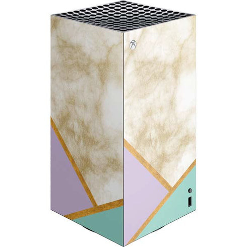 Angled Marble XBox Series X Digital Edition Console Skin